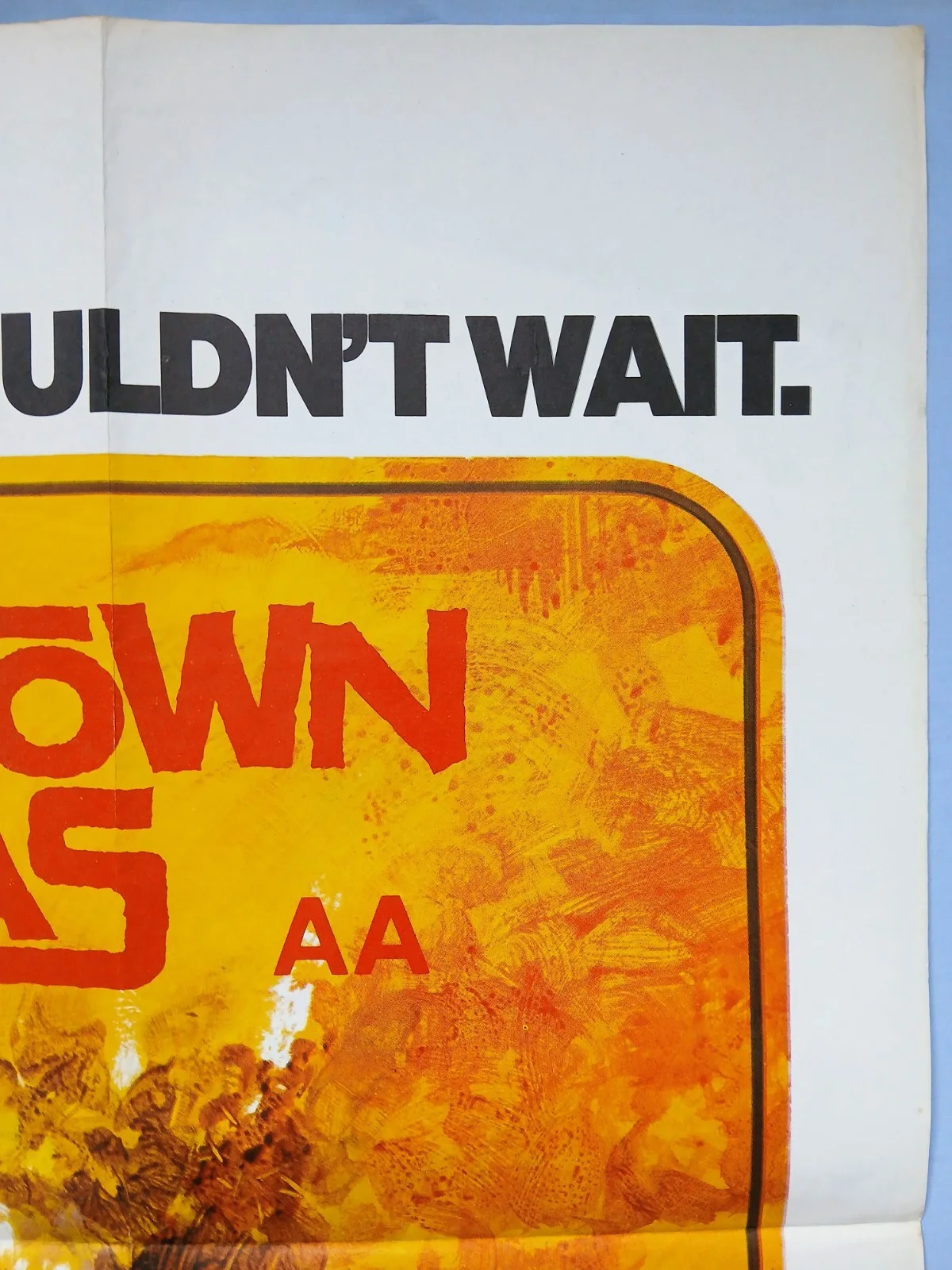 A SMALL TOWN IN TEXAS (1976) orig quad poster -Tim Bottoms,Susan George- Bysouth, image 5