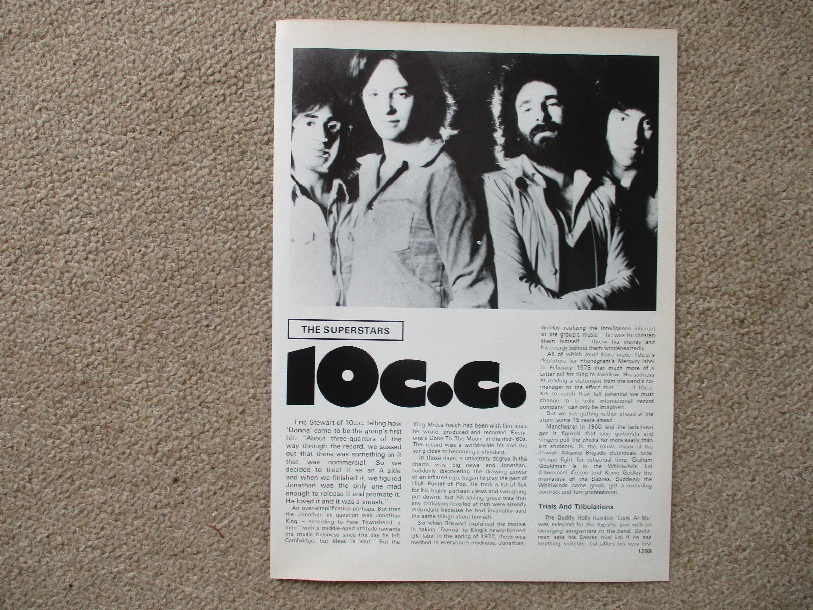 10c.c. - 5 page magazine article with colour and B/W pics, image 3