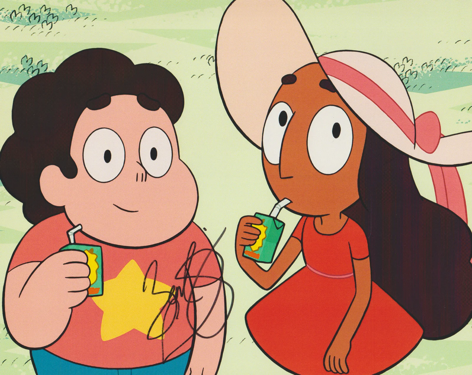 ZACH CALLISON — ZACH CALLISON STEVEN UNIVERSE SIGNED 10X8 COLOR PHOTO CARTOON NETWORK AUTOGRAPH