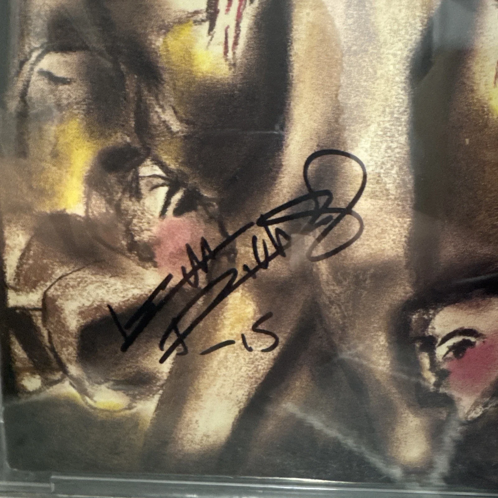 Signed Keith Richards Rolling Stones One Hit (To The Body) Vinyl BAS VMG Graded, изображение 2