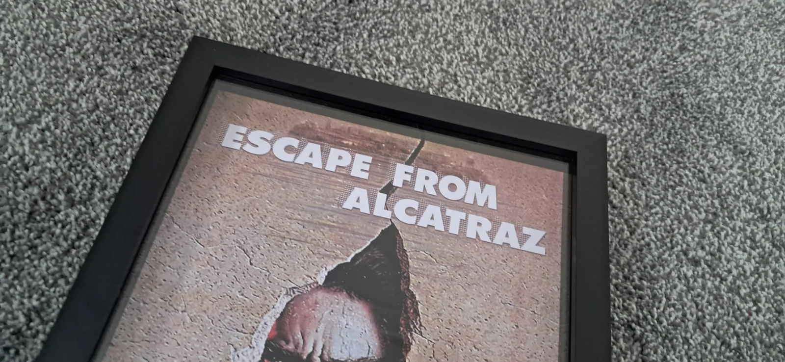 Escape From Alcatraz (1979) - Concrete from Alcatraz - Location Prop -A4 Display, изображение 2