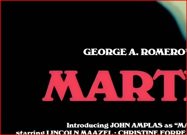Martin 1977 Vampire Horror Film - Restored 27.2" x 41" US One Sheet, изображение 4