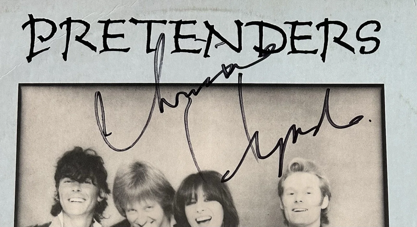 Pretenders "Extended Play" Vinyl EP - Autographed/Signed - Chrissie Hynde + 1, image 3