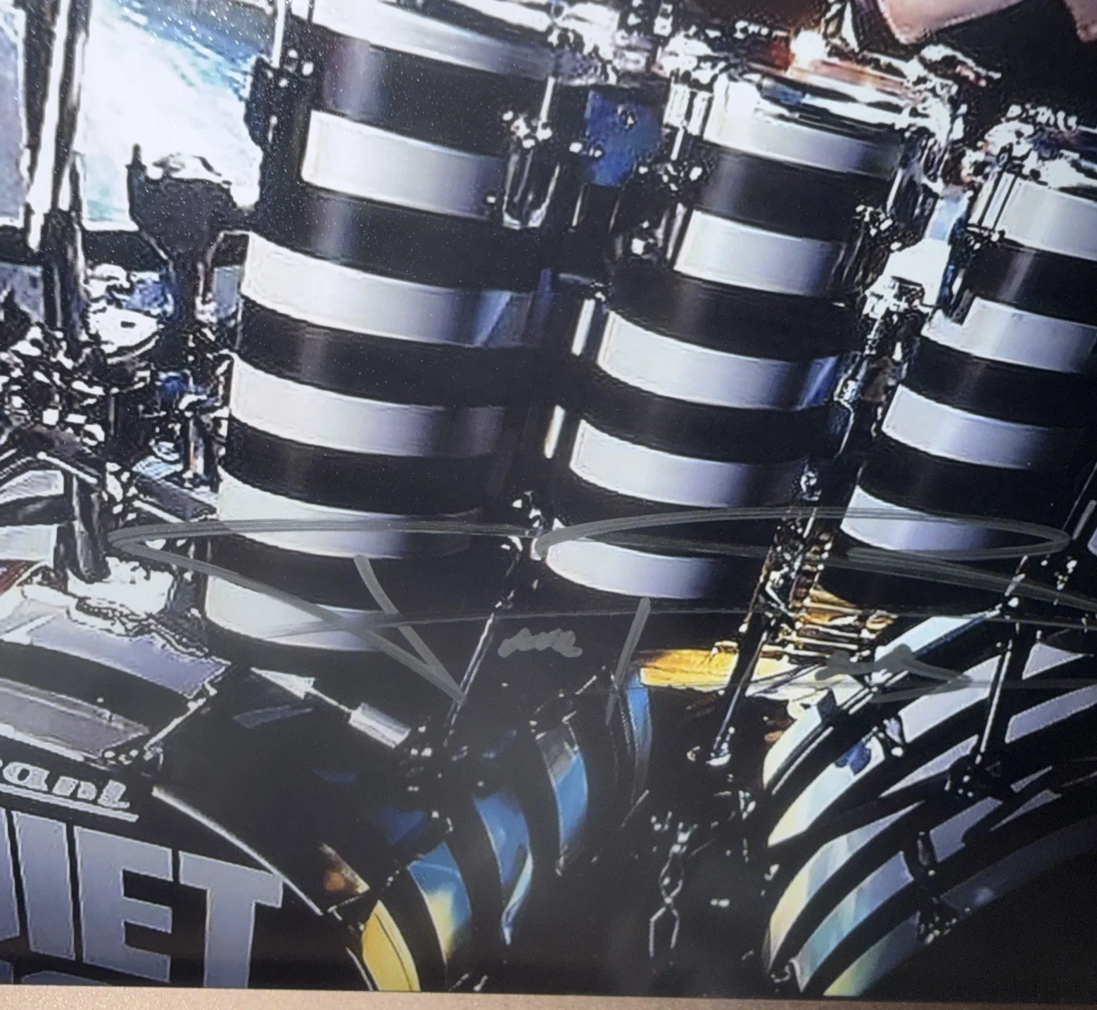 NICE FRANKIE BANALI RIP QUIET RIOT DRUMMER SIGNED COA, image 5
