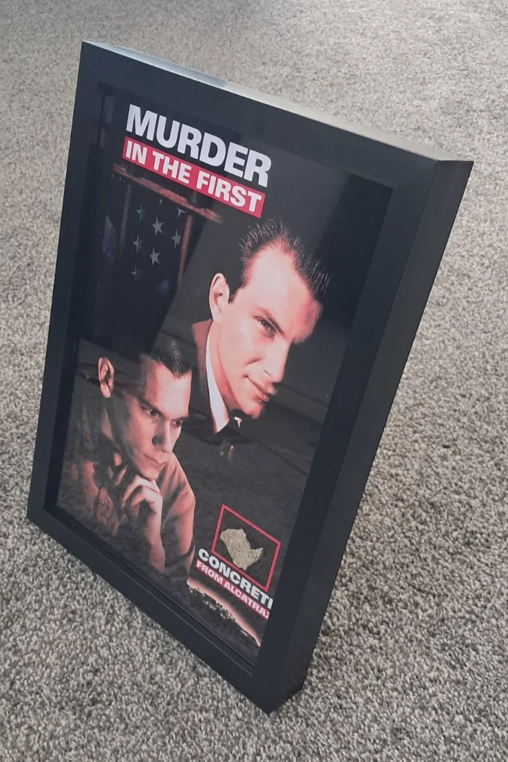 Murder in the First (1995) - Concrete from Alcatraz - Location Prop - A4 Display, image 5