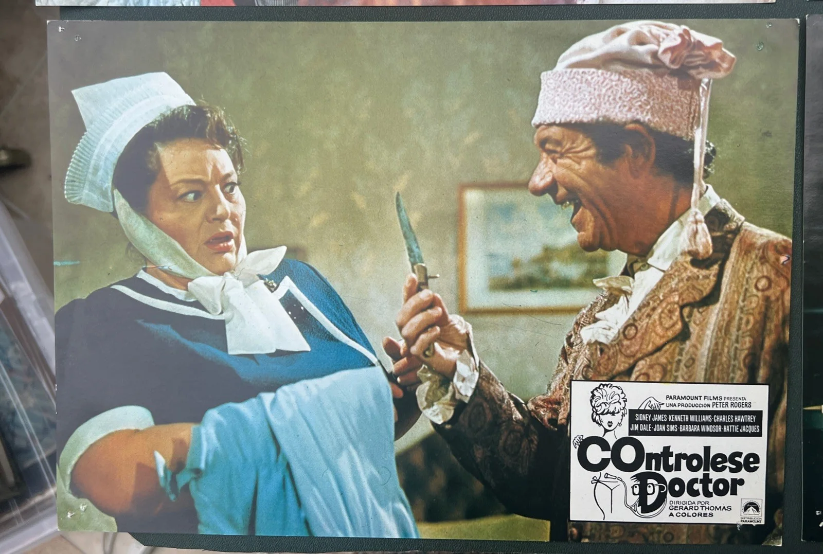 Carry on Again Doctor original Lobby Card full set of 12, image 4
