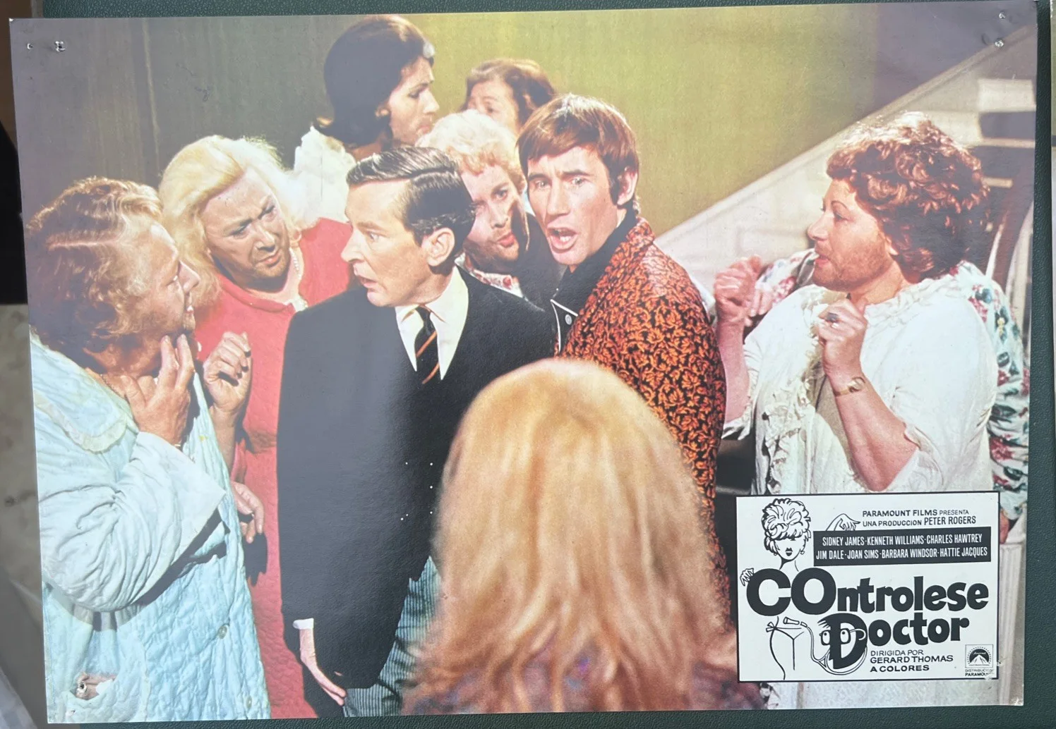 Carry on Again Doctor original Lobby Card full set of 12, image 5