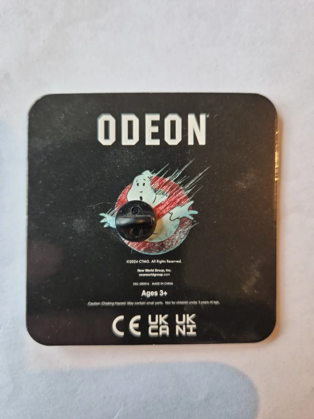 Ghostbusters Frozen Empire Odeon Exclusive Pin Badge, image 2