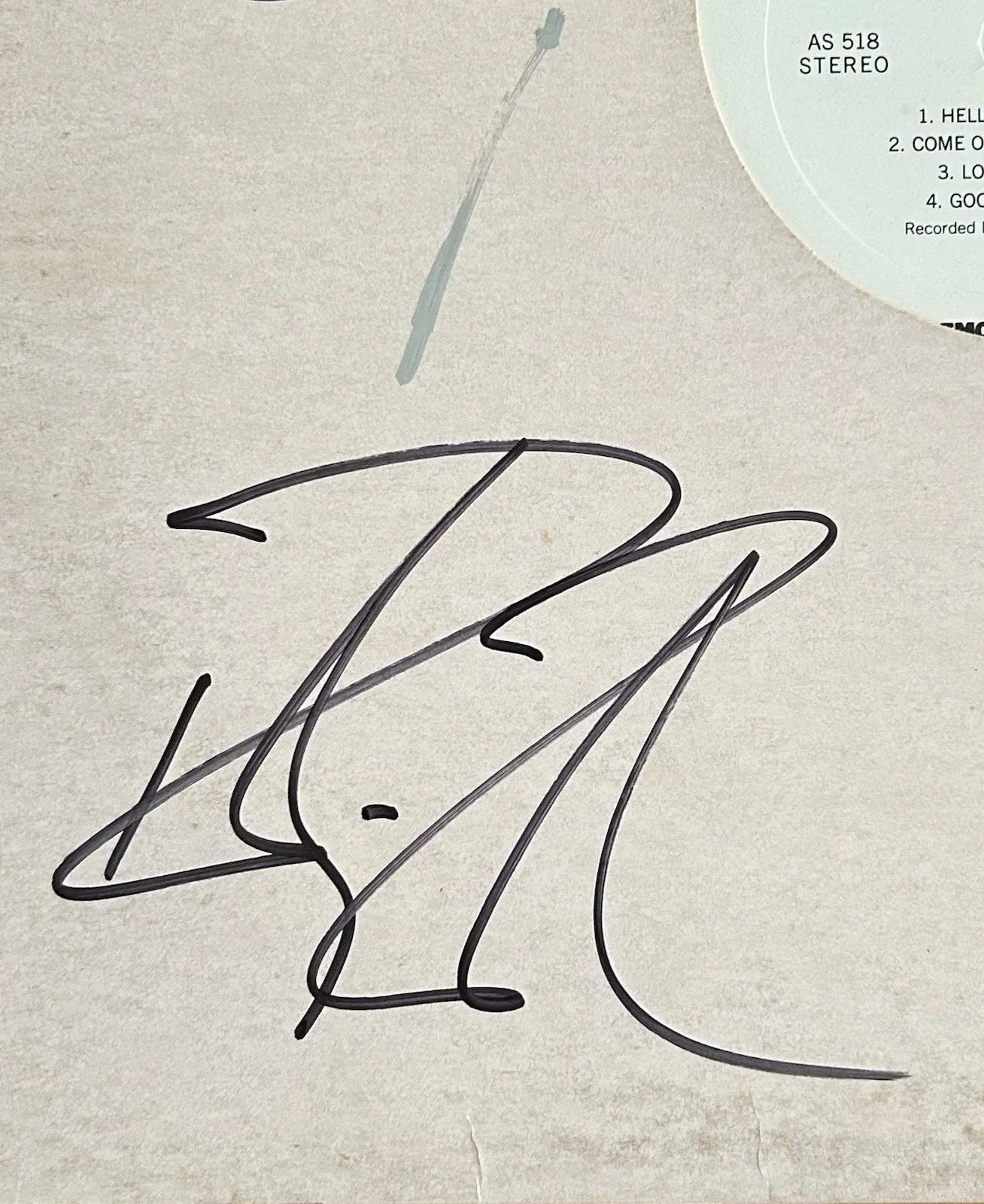 Cheap Trick “From Toyko To You” Promo 12-Inch Vinyl EP - Signed Robin Zander + 3, изображение 4
