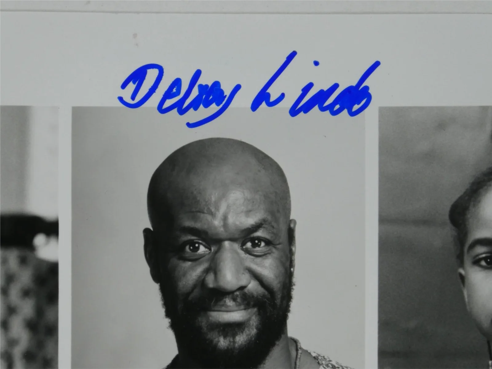 Delroy Lindo — Delroy Lindo Signed B&W 8x10 Promo Photo Crooklyn Autographed, изображение 2