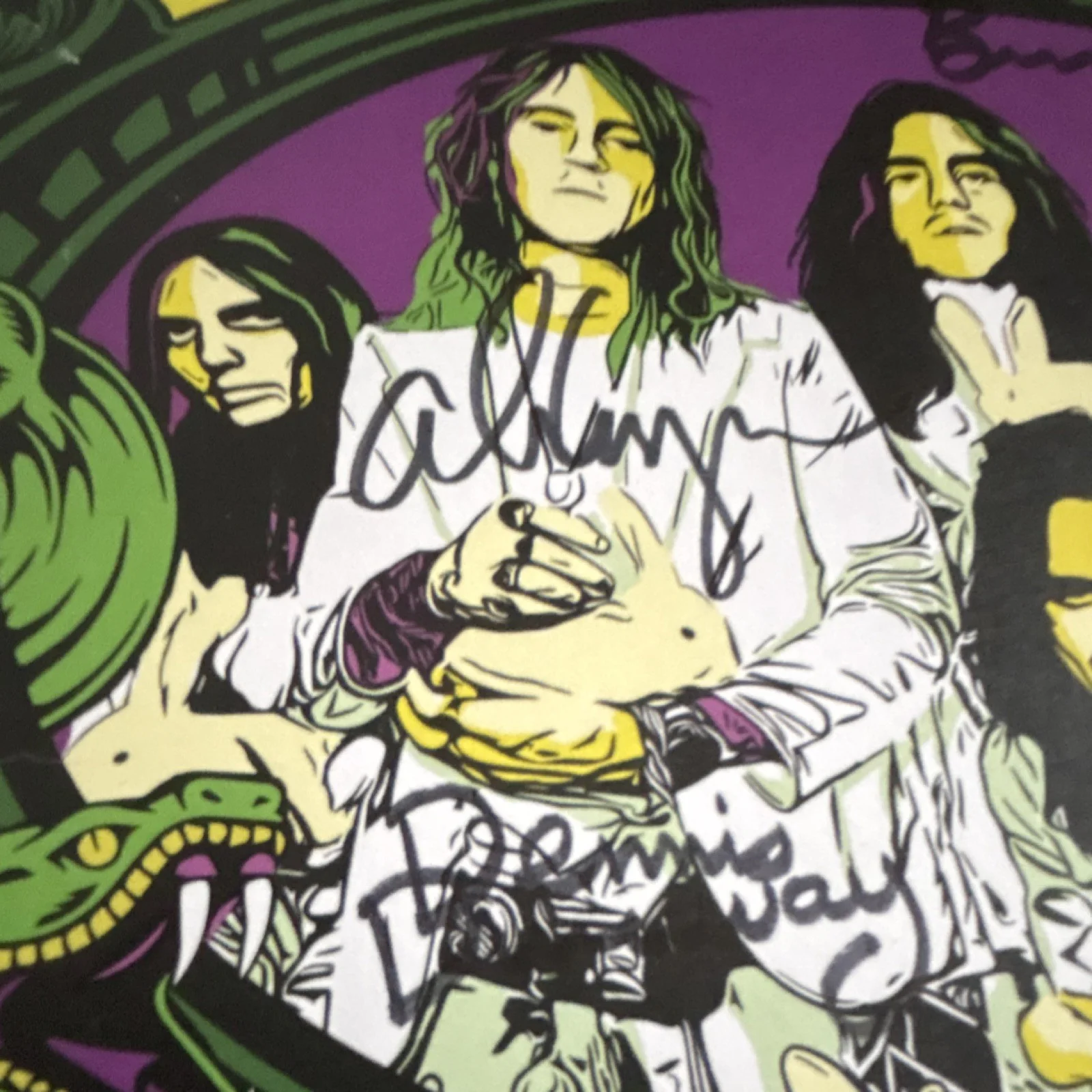 Alice Cooper Billion Dollar Babies Trillion Dollar signed insert 4 signatures, image 4