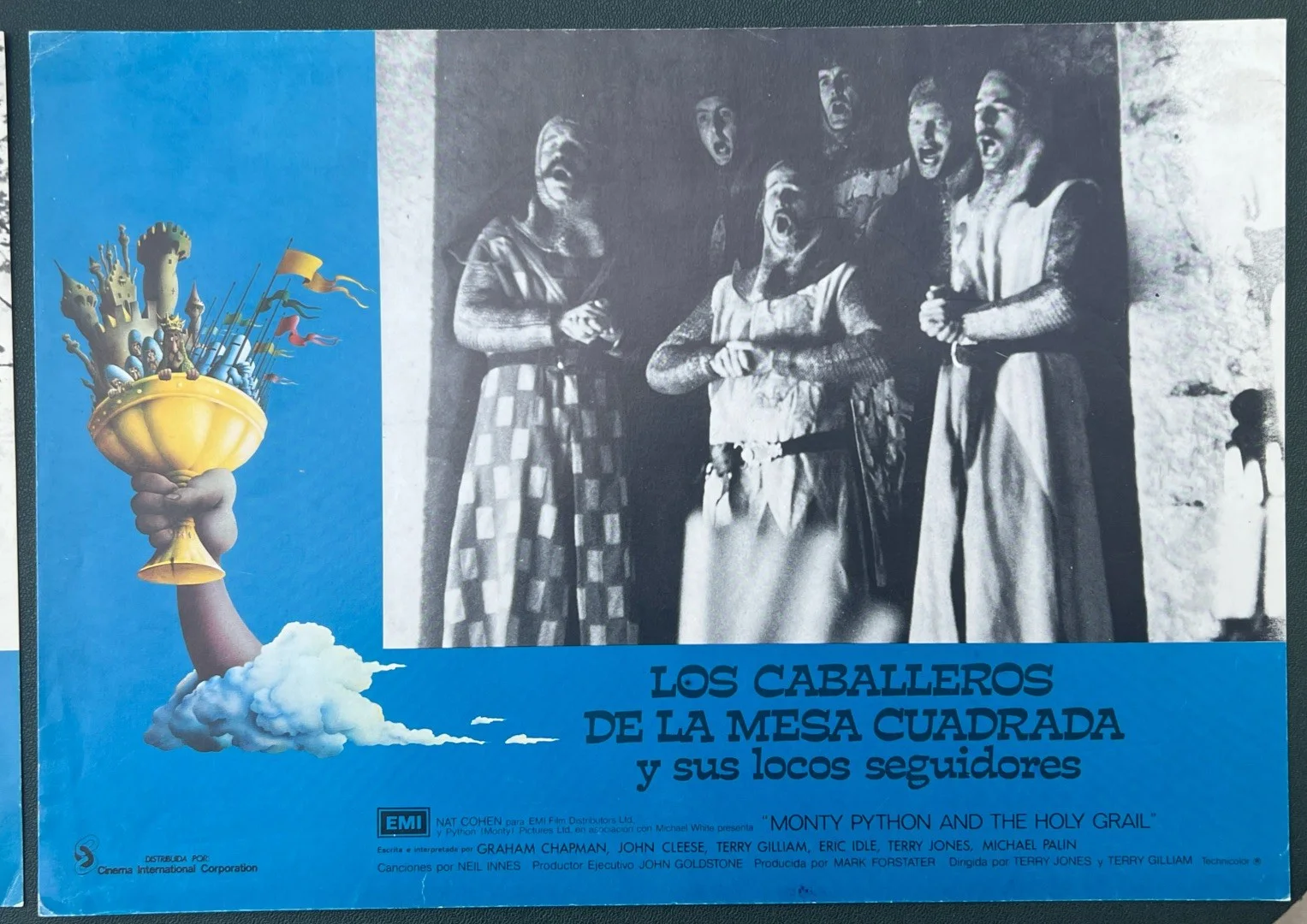Monty Python & The Holy Grail Original Lobby Card set of 5, image 3
