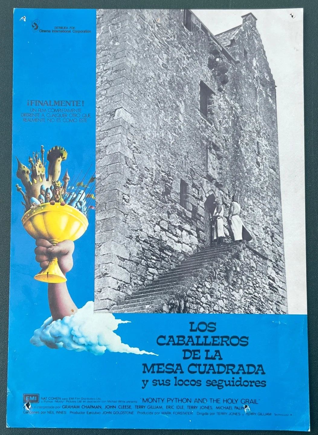 Monty Python & The Holy Grail Original Lobby Card set of 5, image 5