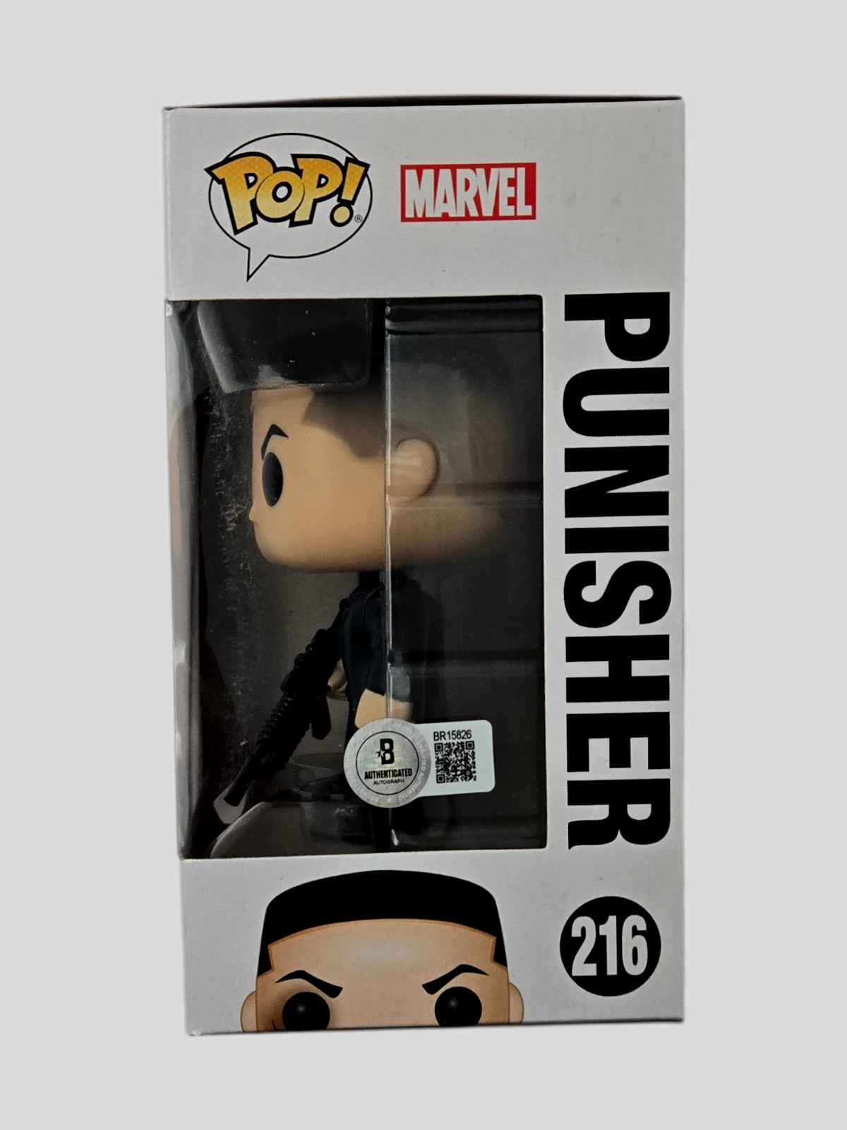 Jon Bernthal — Jon Bernthal Signed Funko Pop Punisher Daredevil Autograph #216 Beckett COA 904, изображение 3