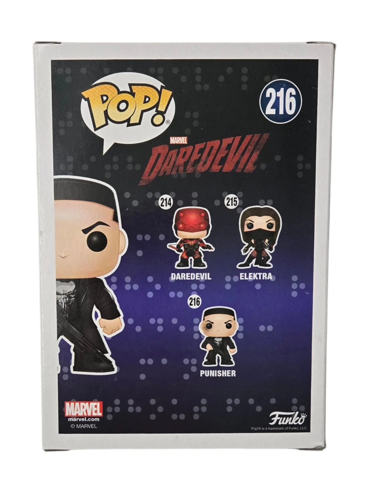 Jon Bernthal — Jon Bernthal Signed Funko Pop Punisher Daredevil Autograph #216 Beckett COA 904, изображение 4