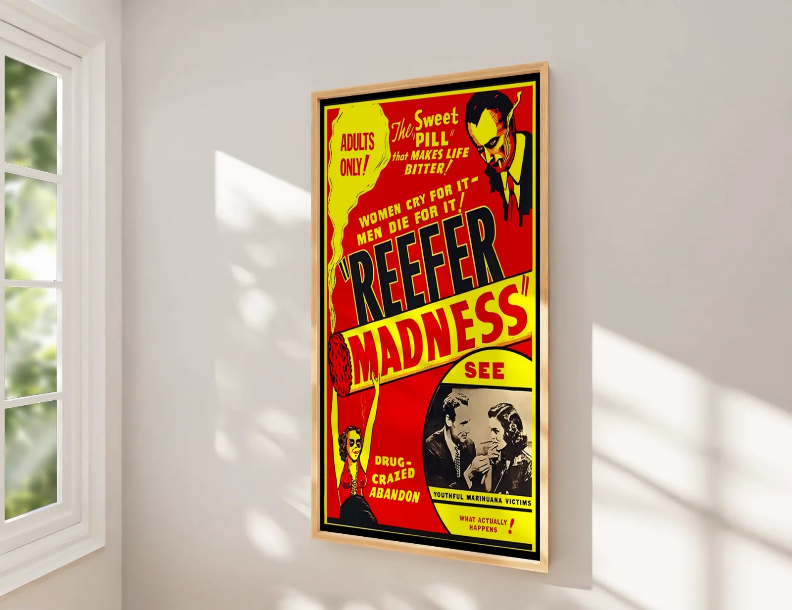 Reefer Madness 1936 Public Information Film - Restored 27.2" x 41" US One Sheet, image 2