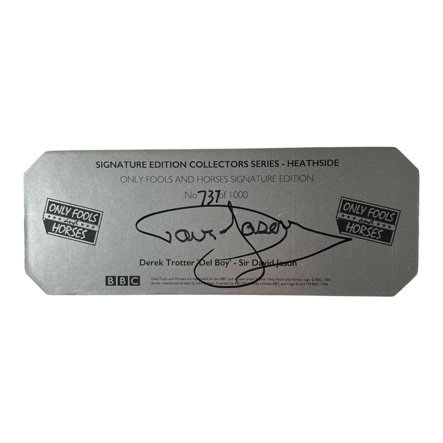 Sir David Jason — Only Fools and Horses Bobble Buddies 7 Inch Signed By Sir David Jason Box Set, изображение 2