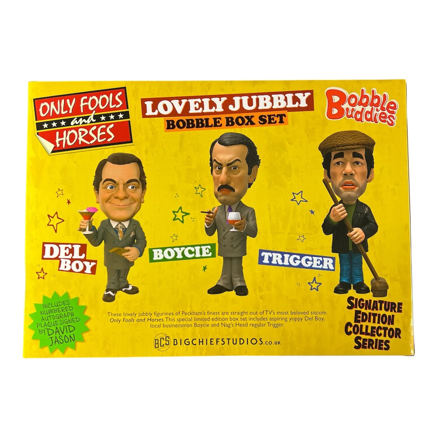 Sir David Jason — Only Fools and Horses Bobble Buddies 7 Inch Signed By Sir David Jason Box Set, изображение 3
