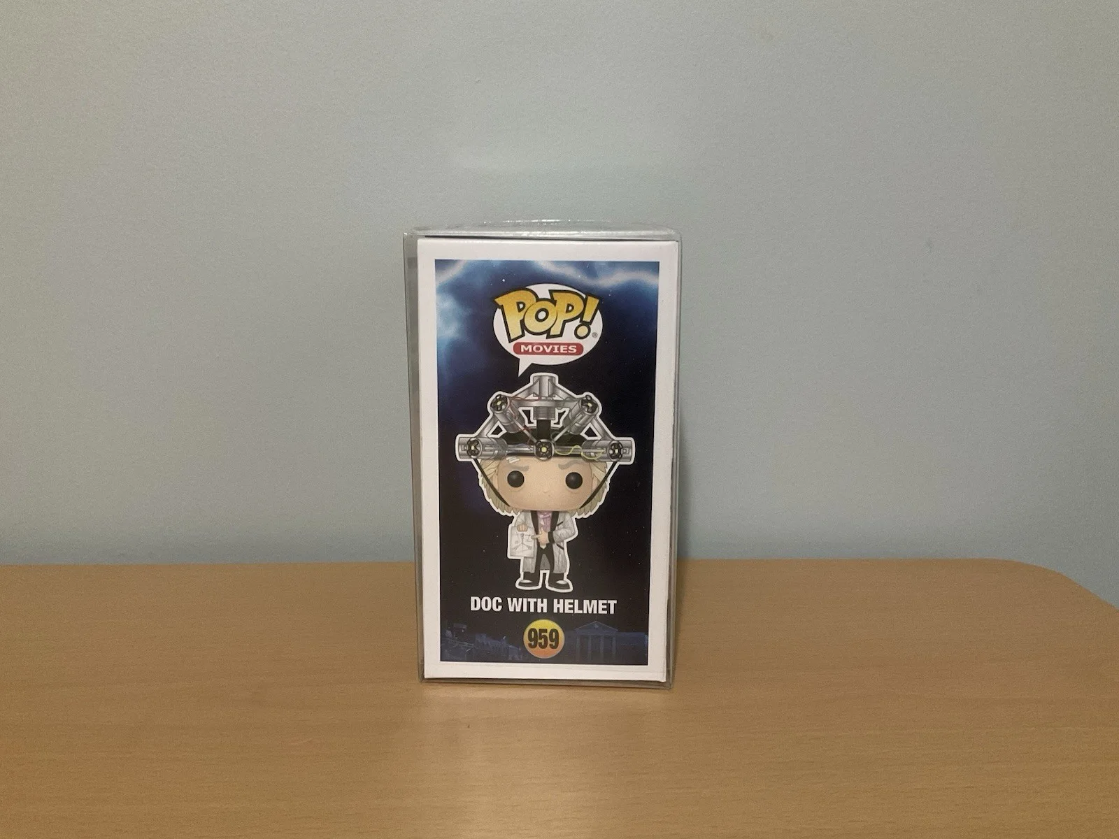 Christopher Lloyd — Christopher Lloyd "Doc" BTTF Autographed Signed Funko Pop #959 W/ JSA, image 2