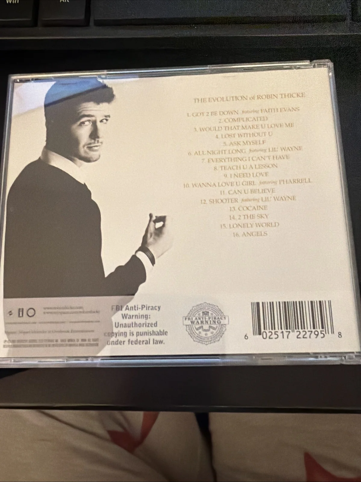 The Evolution of Robin Thicke Signed Autograph Pop R&b Music, image 5