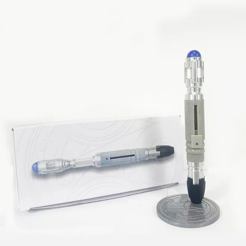 Doctor Who Master 10th Metal Sonic Screwdriver Scalable LED Prop Replica Gift UK, image 4