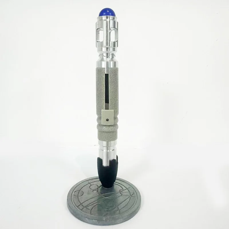 Doctor Who Master 10th Metal Sonic Screwdriver Scalable LED Prop Replica Gift UK, image 5