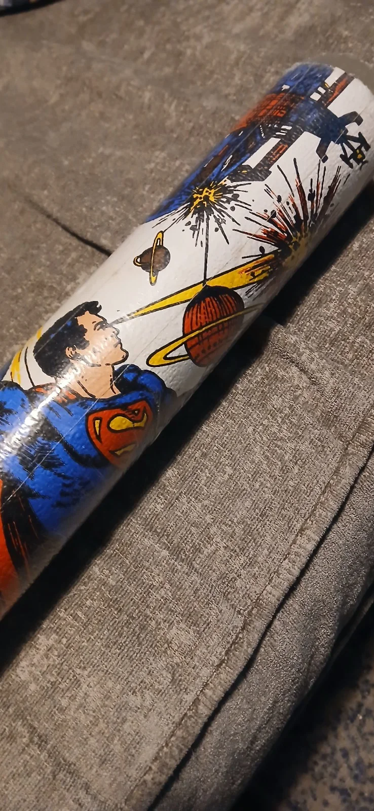 Julie Newmar — Vintage UK 1980s Superman Wallpeper, by Colouroll - still sealed, изображение 3