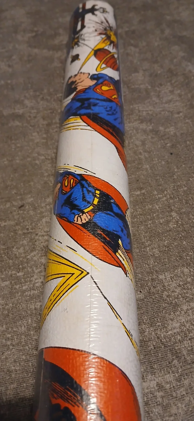 Julie Newmar — Vintage UK 1980s Superman Wallpeper, by Colouroll - still sealed, изображение 5