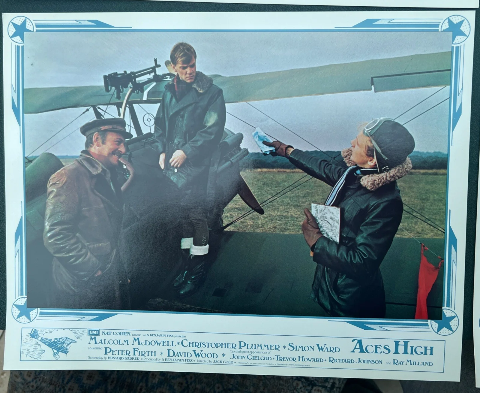 Aces High Original Lobby Card full set of 8 new, image 2