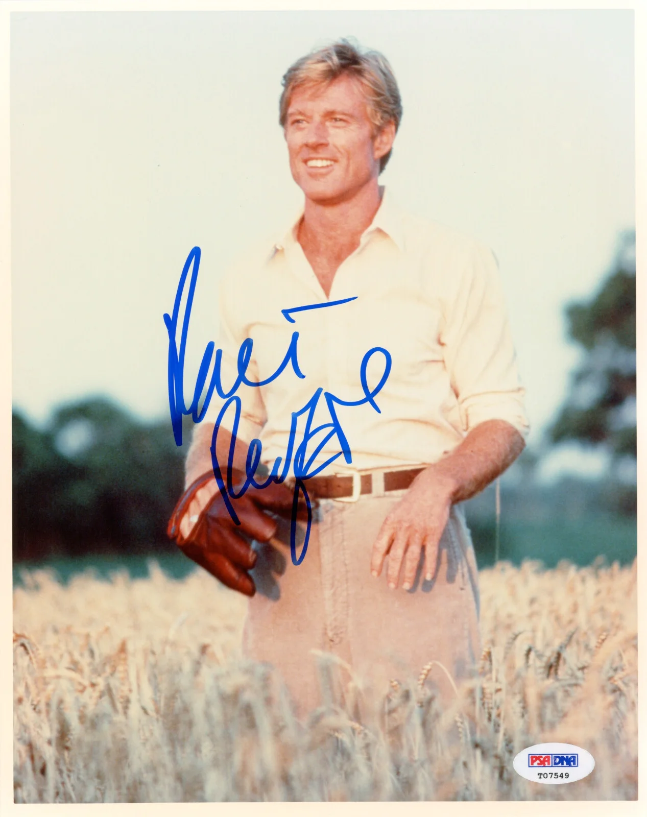 Robert Redford — Robert Redford Signed PSA/DNA LOA COA Autographed 8X10 The Natural Photo Auto, image 2