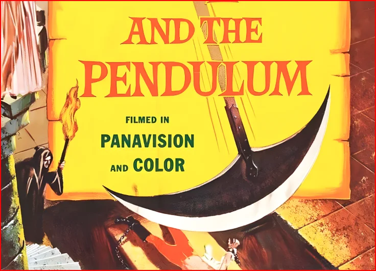 The Pit And The Pendulum 1961 Horror Film - Restored 27.2" x 41" US One Sheet, image 4
