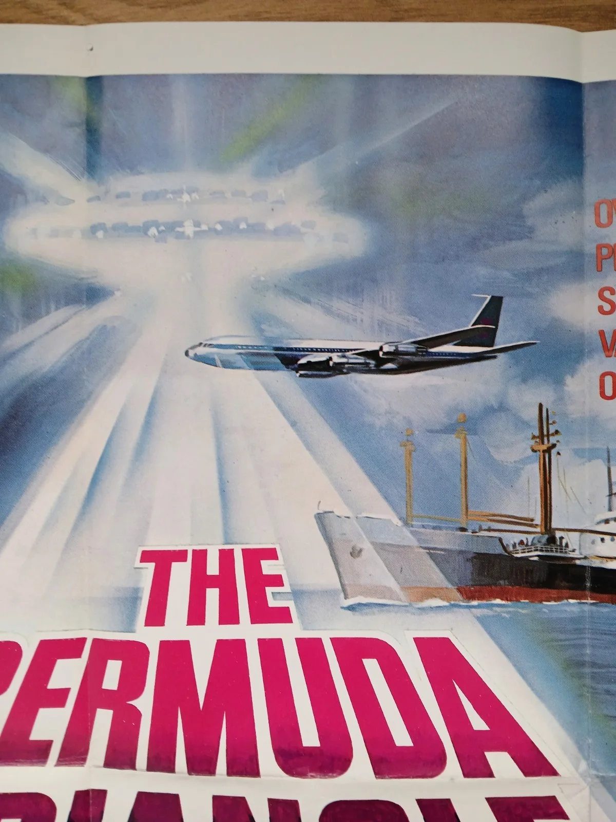 THE BERMUDA TRIANGLE (1978) original UK quad poster - Tom Chantrell art, image 4