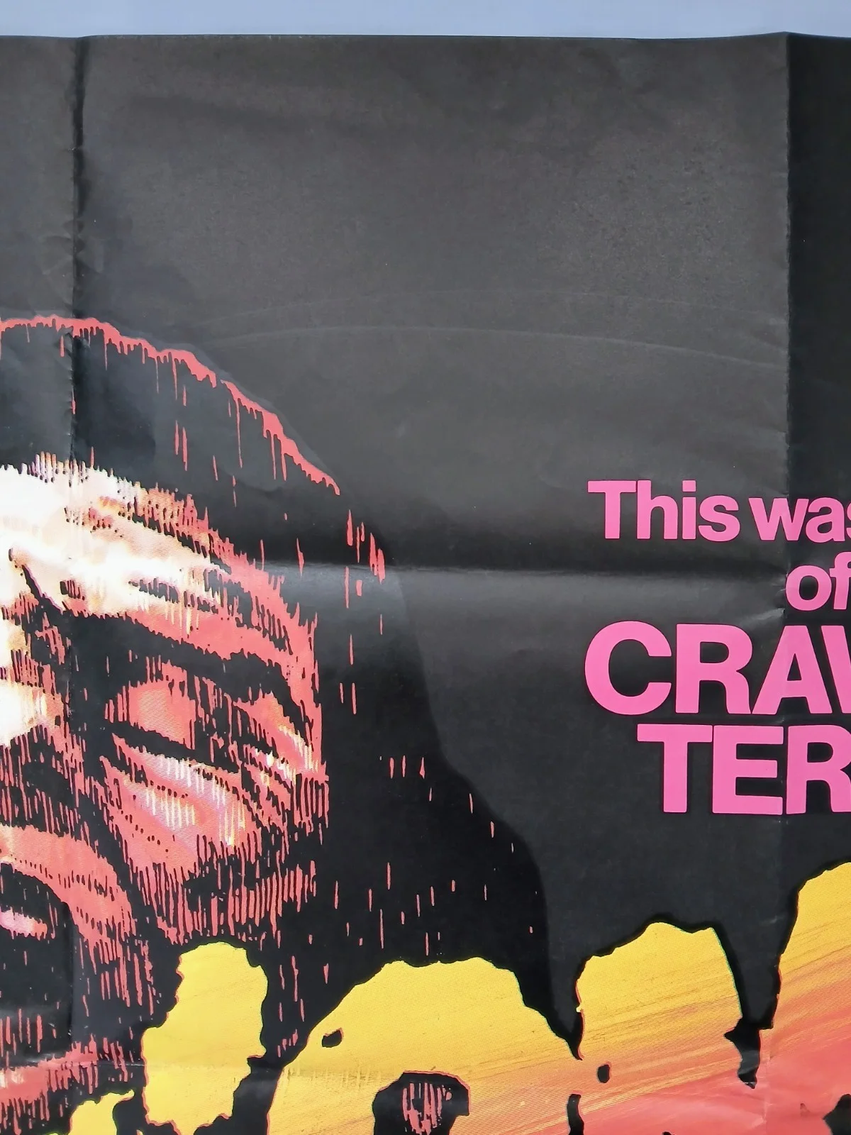 SQUIRM (1976) original UK quad poster - Jeff Lieberman worm horror, image 4