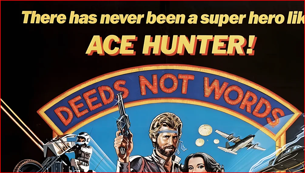 Megaforce 1982 Sci-Fi Action Film - Restored 27.2" x 41" US One Sheet, image 3
