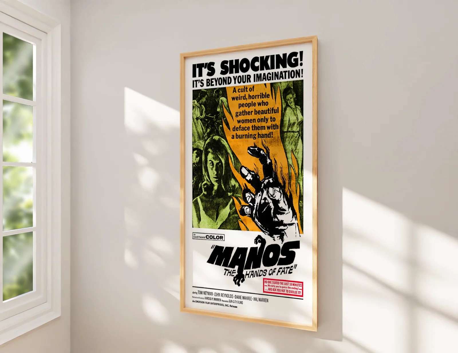Manos: The Hands Of Fate 1966 - Restored 27.2" x 41" US One Sheet, image 2