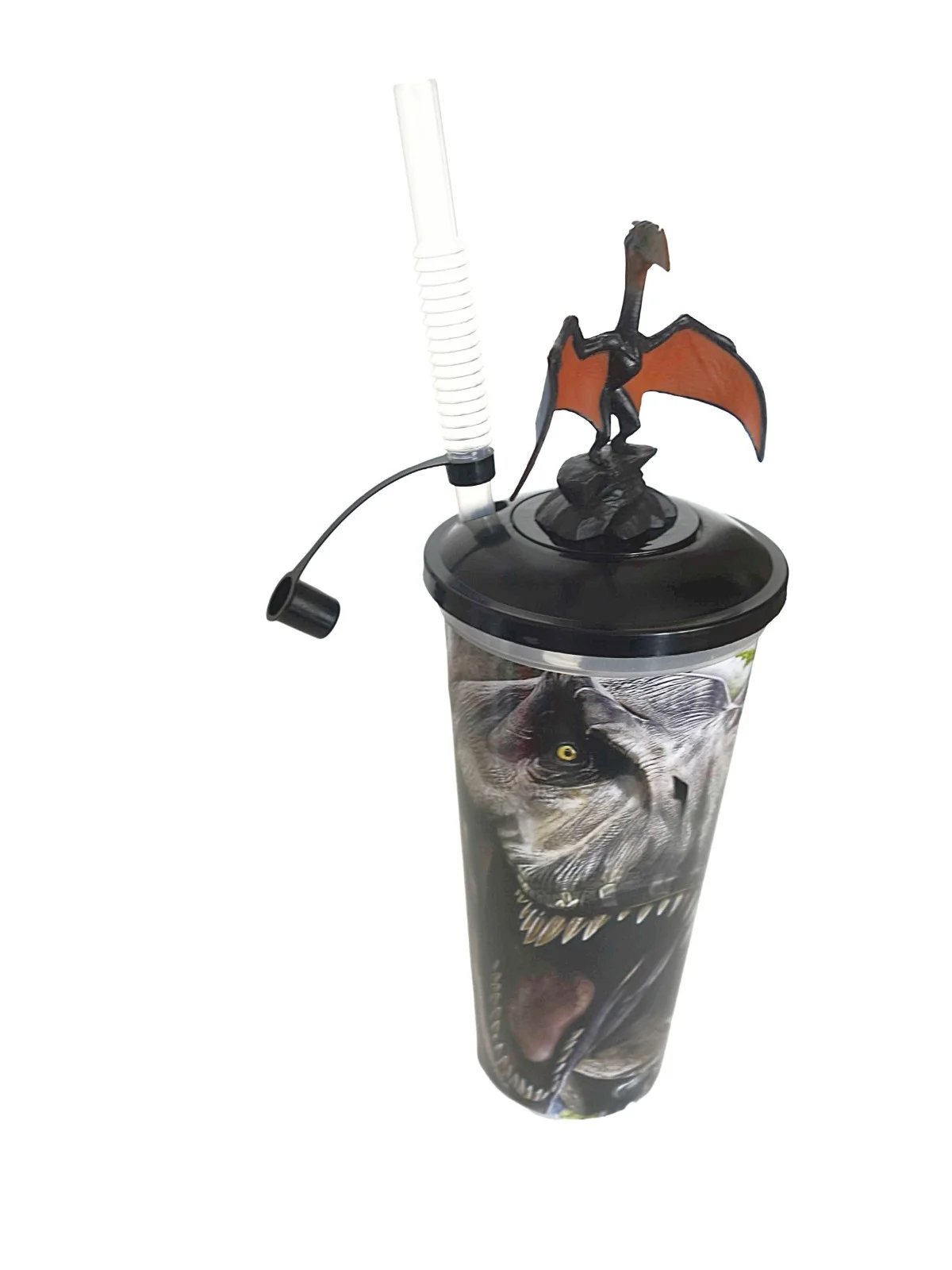 Jurassic World Rebirth promotional Cinema drink cup Quetzalcoatlus topper, изображение 3