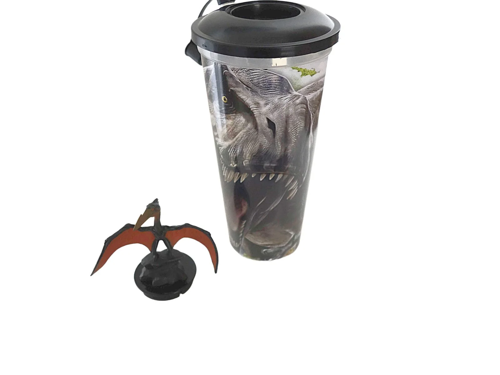 Jurassic World Rebirth promotional Cinema drink cup Quetzalcoatlus topper, изображение 4