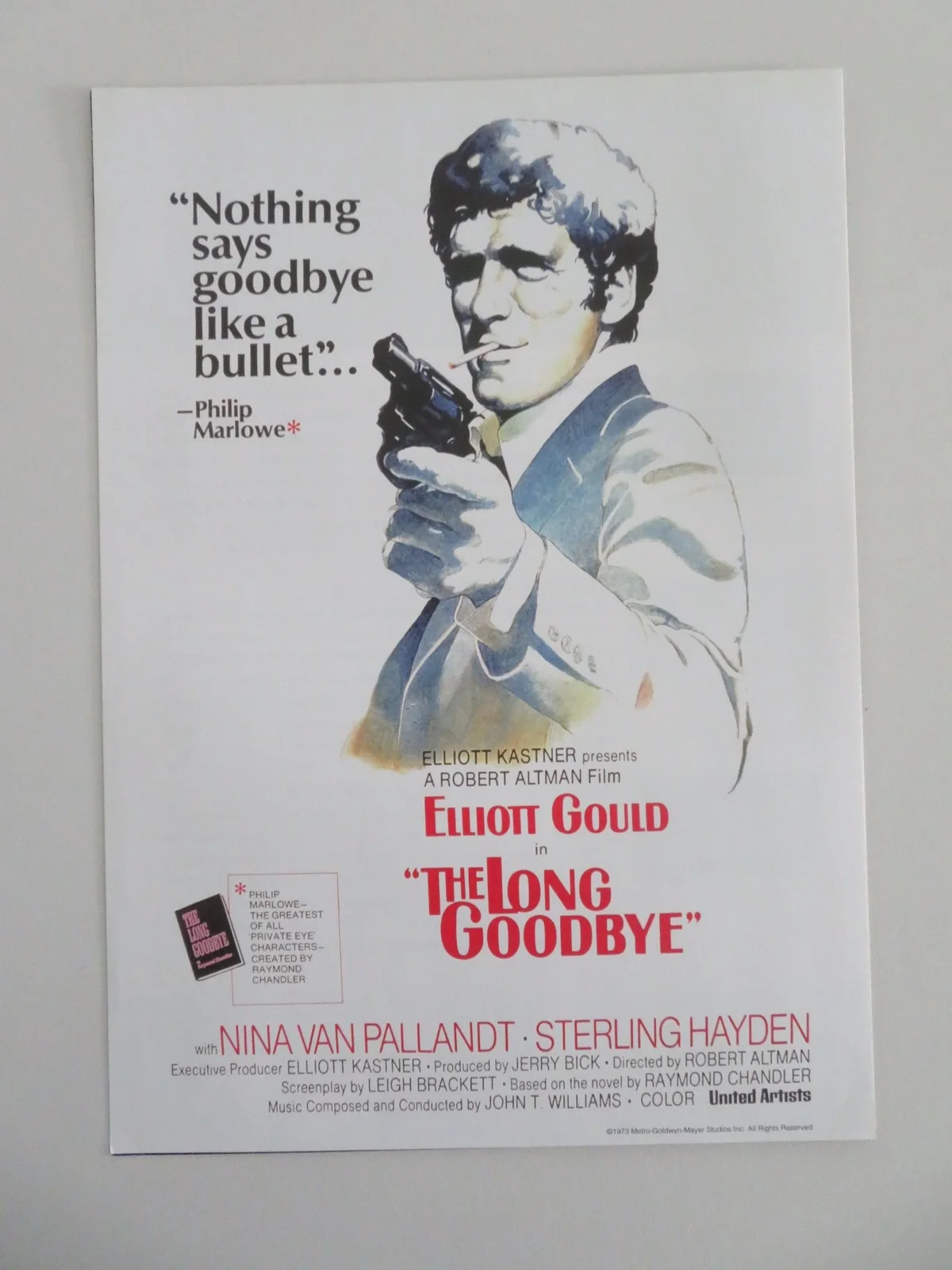 Robert Altman Movie Collection Japanese Chirashi (B5) Poster Elliott Gould 2023, изображение 3