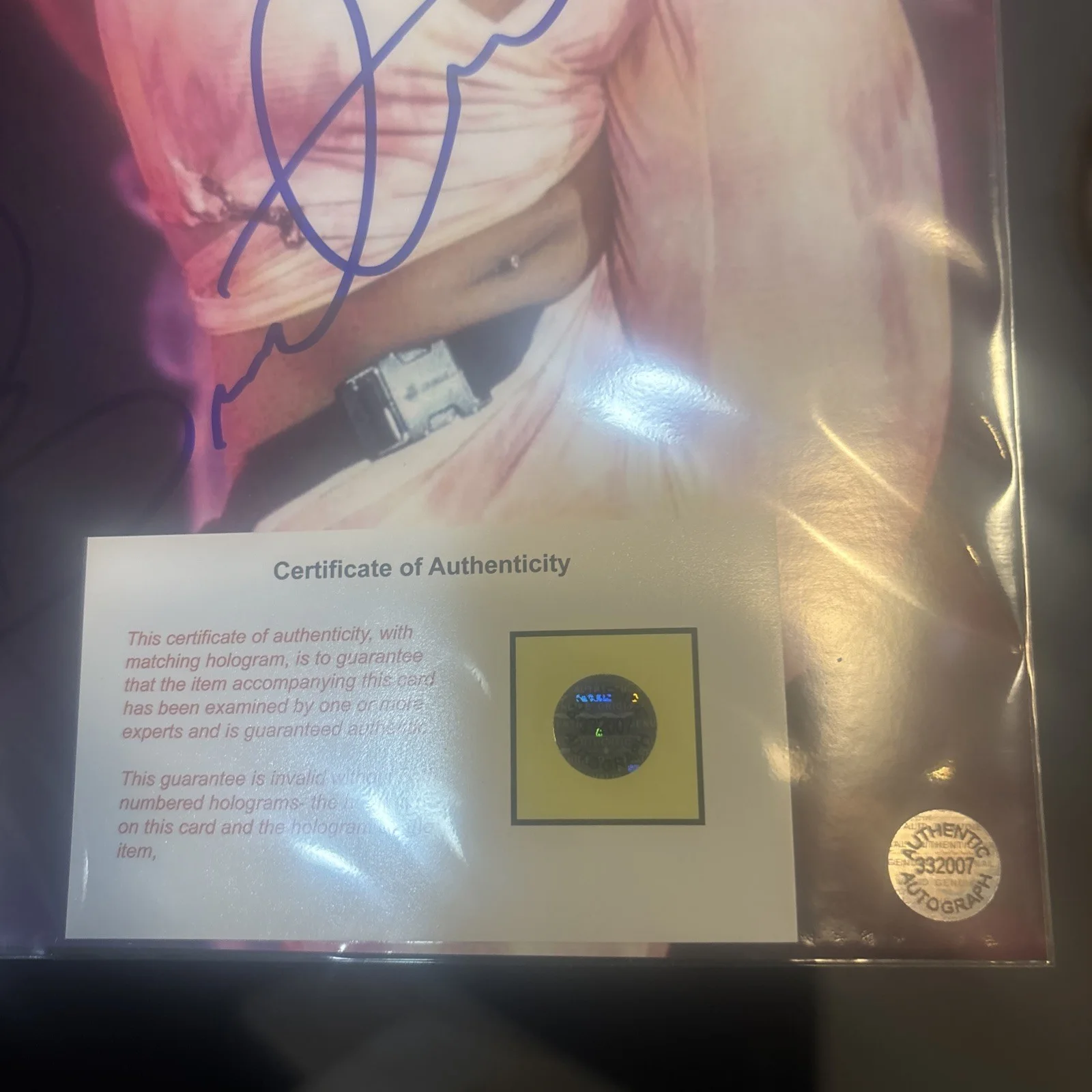 Britney Spears Autographed Signed Super Sexy 8x10 Photo with COA/Matching Holo, image 3
