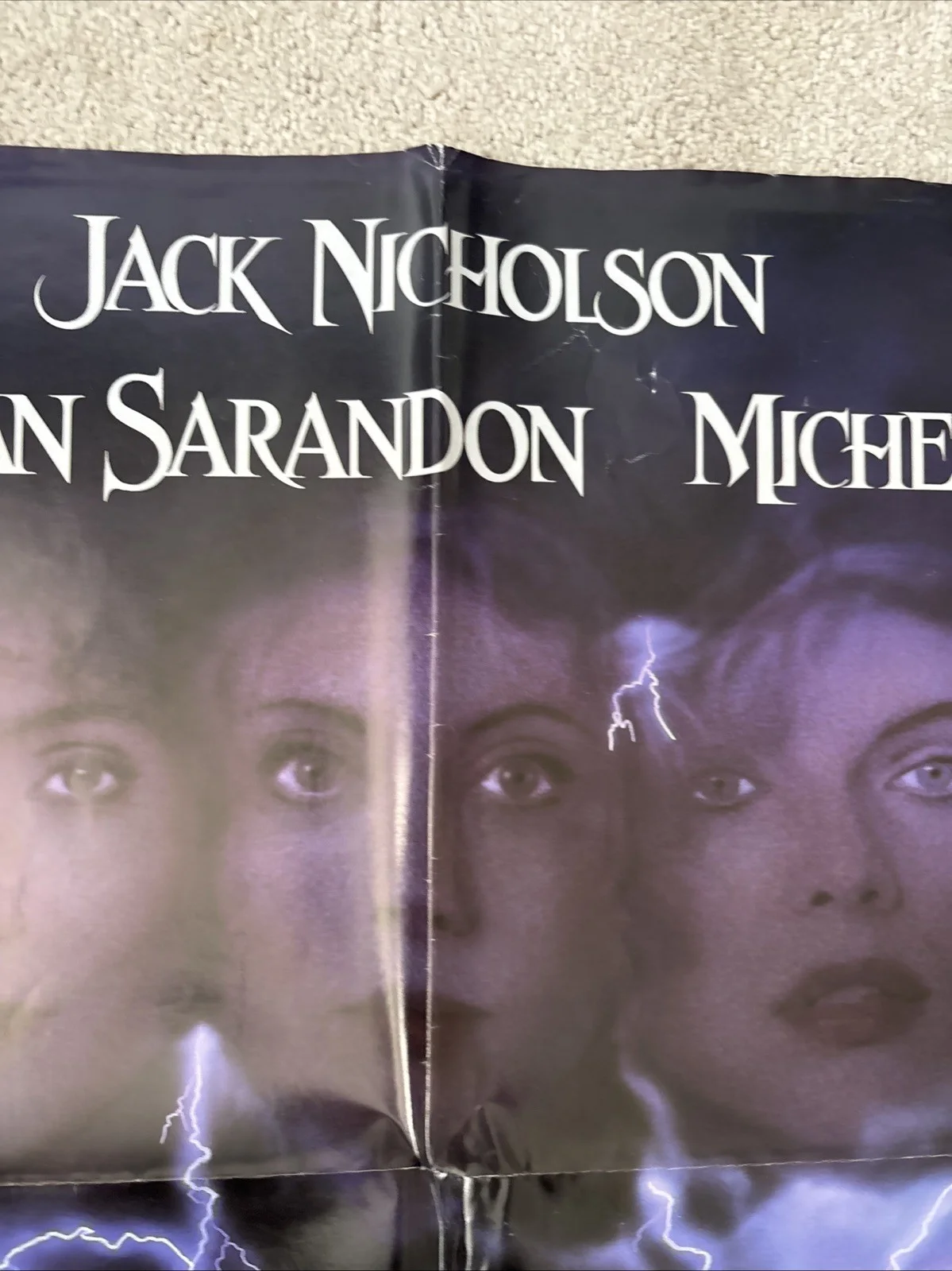 The Witches Of Eastwick (1987) Original US One Sheet Movie Poster, изображение 3
