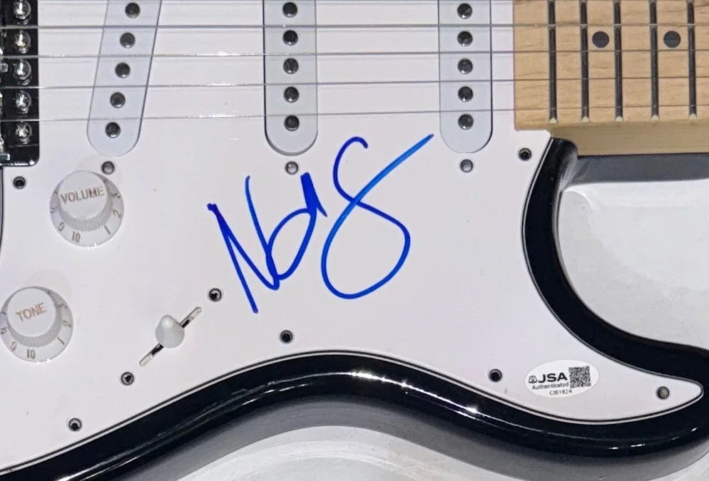 Nas Signed Autograph Electric Guitar Illmatic Rapper Hip Hop Nasir Jones JSA COA, image 4
