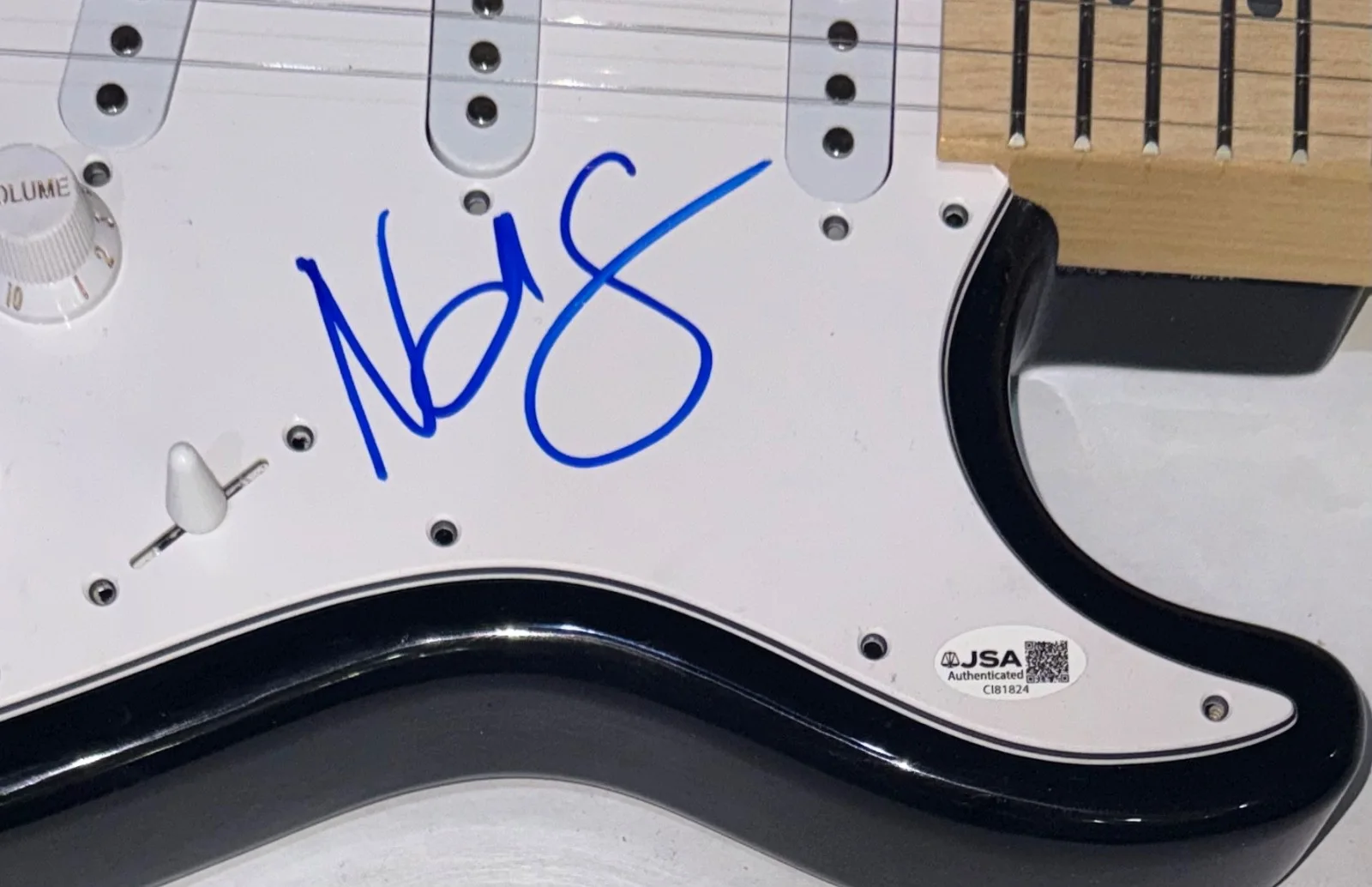 Nas Signed Autograph Electric Guitar Illmatic Rapper Hip Hop Nasir Jones JSA COA, image 5