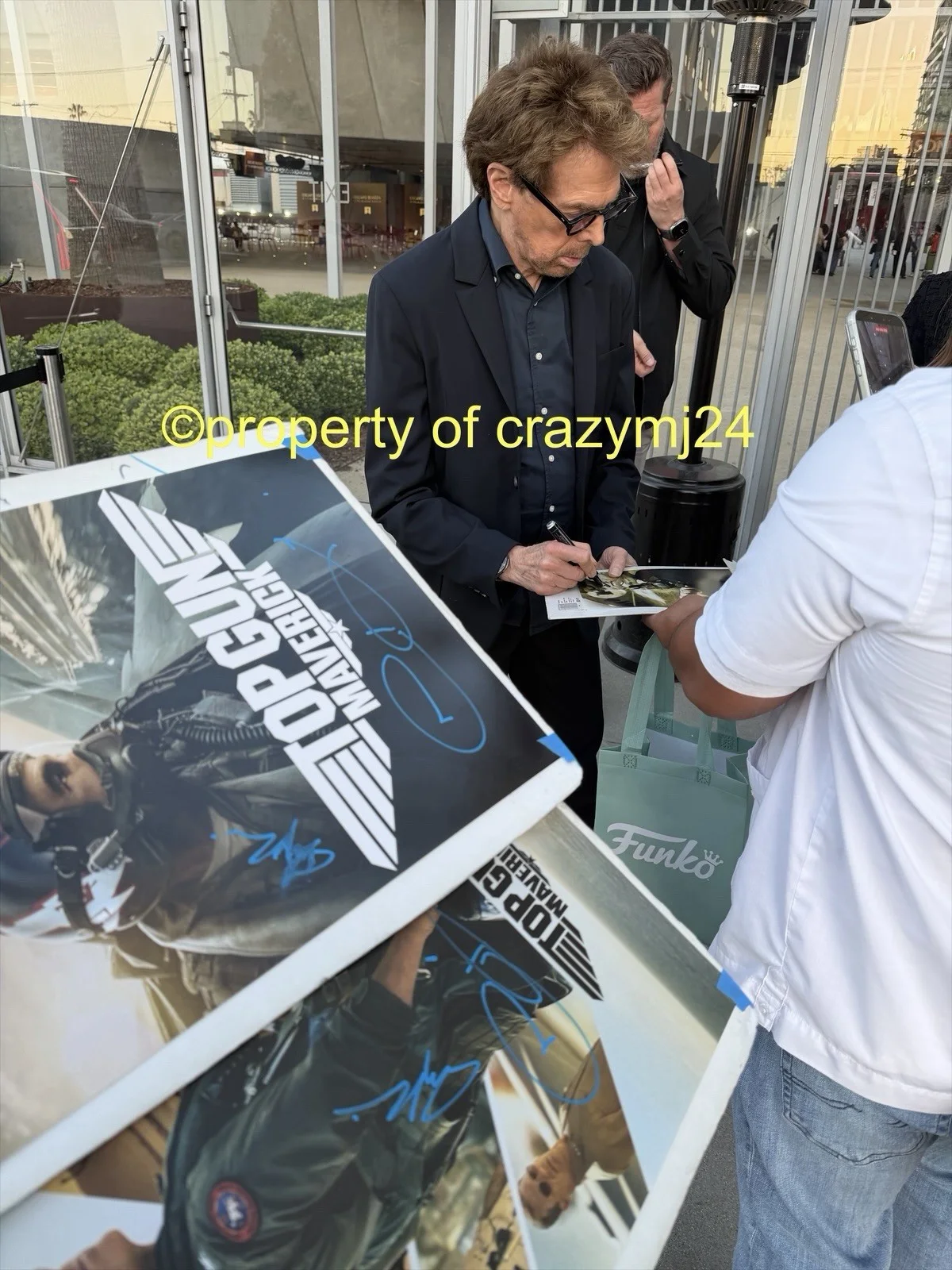 Joseph Kosinski Jerry Bruckheimer Top Gun Maverick 12x18 Poster Autograph Proof, image 3