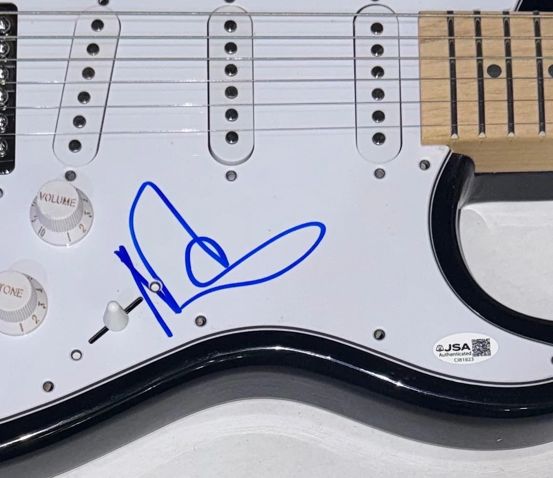 Nas Signed Autograph Electric Guitar Illmatic Rapper Hip Hop Nasir Jones JSA COA, image 4