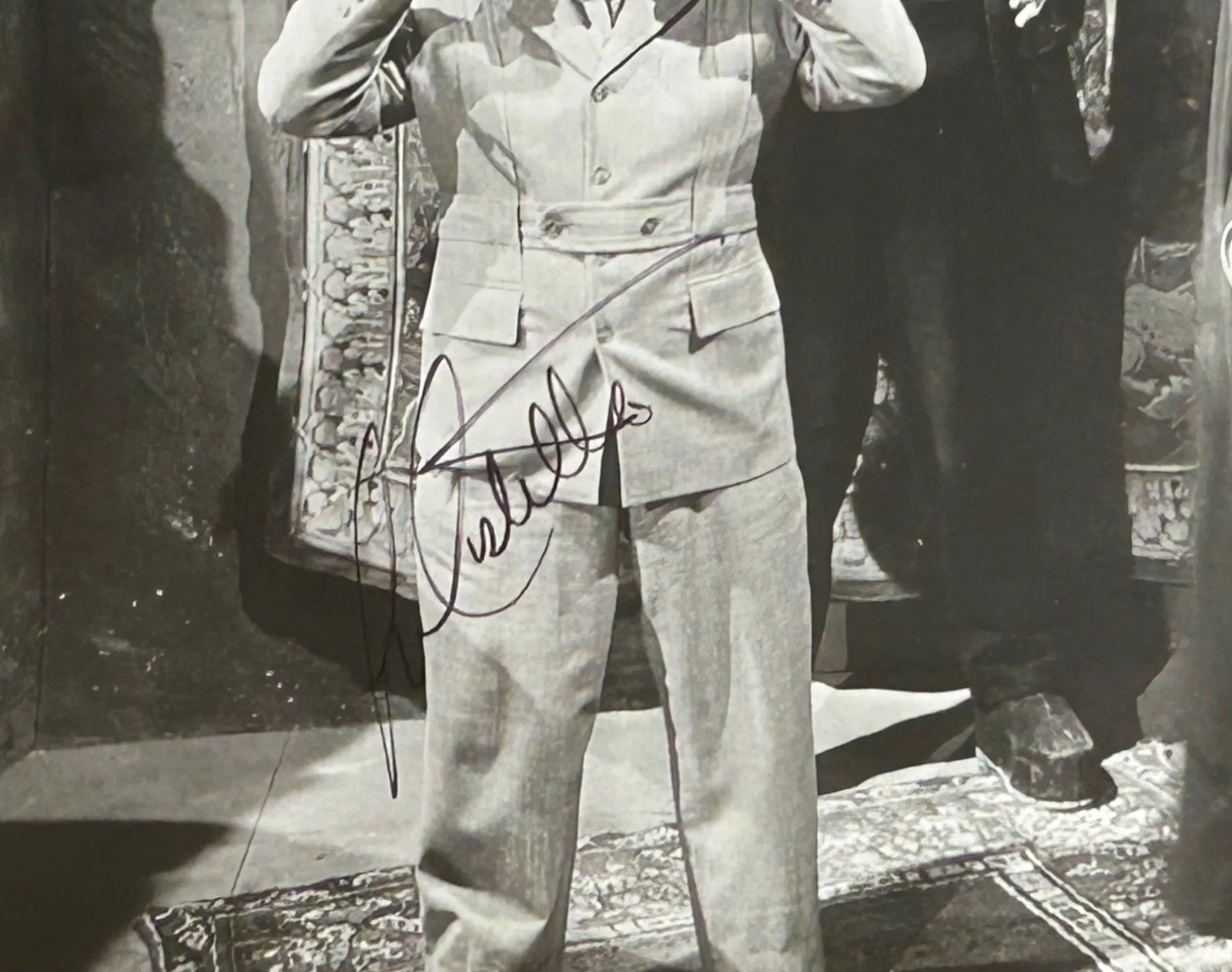 BUD ABBOTT + LOU COSTELLO—SIGNED PHOTOS w/COA—FRANKENSTEIN•LUGOSI•KARLOFF•MUMMY, image 4