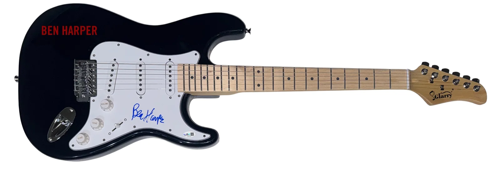 Ben Harper Signed Autograph Electric Guitar The Innocent Criminals JSA COA, изображение 2