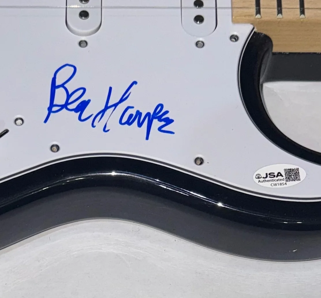 Ben Harper Signed Autograph Electric Guitar The Innocent Criminals JSA COA, изображение 4