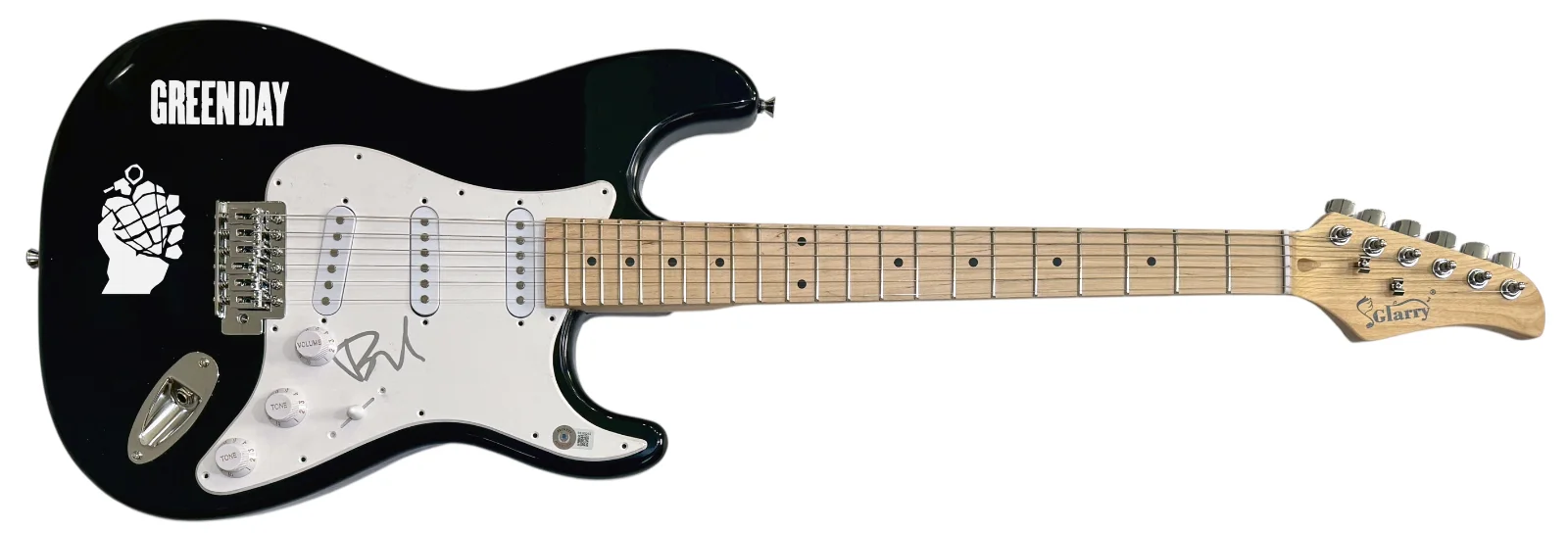 Billie Joe Armstrong Green Day Signed Autograph Electric Guitar Beckett COA, изображение 2