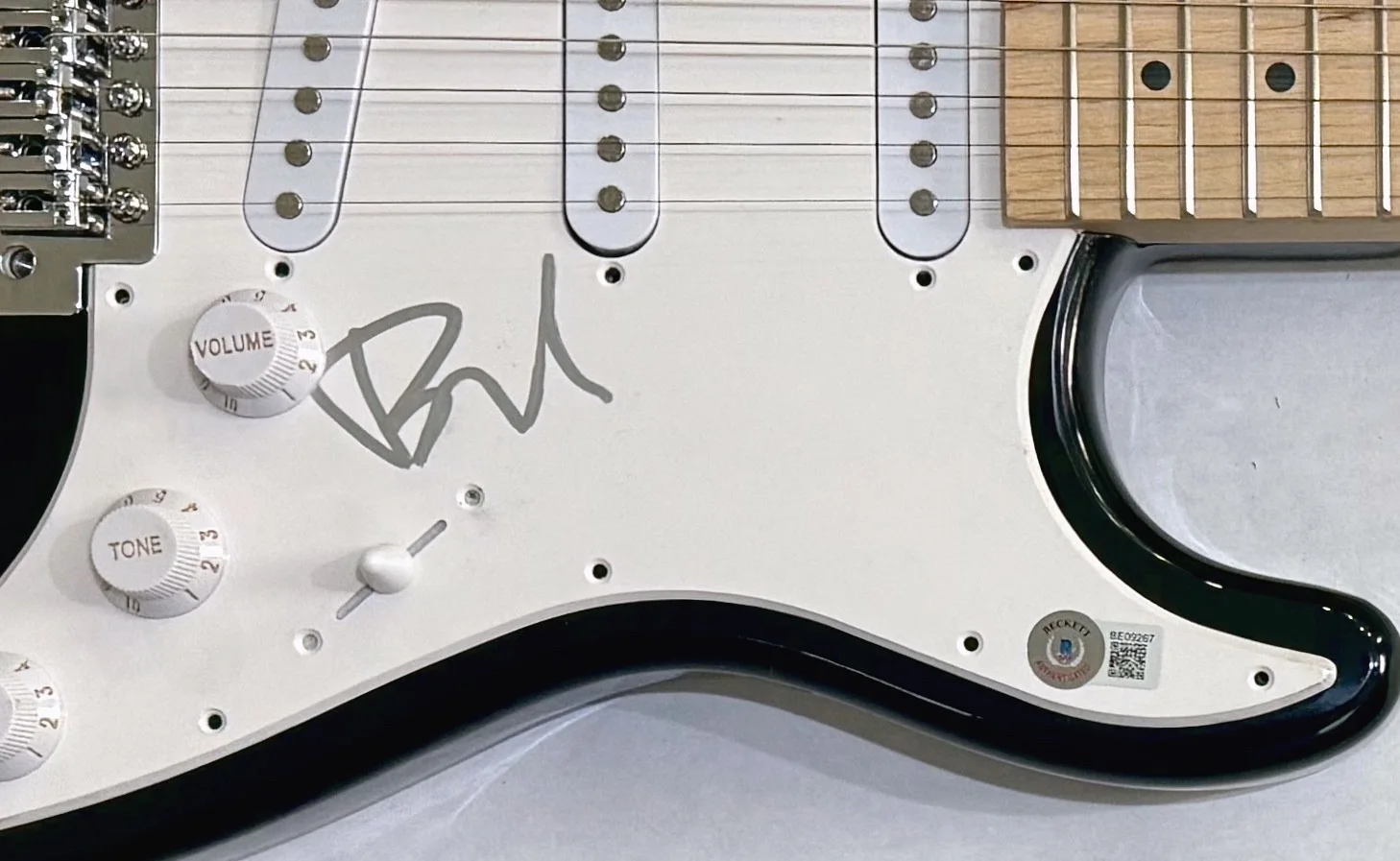 Billie Joe Armstrong Green Day Signed Autograph Electric Guitar Beckett COA, изображение 3