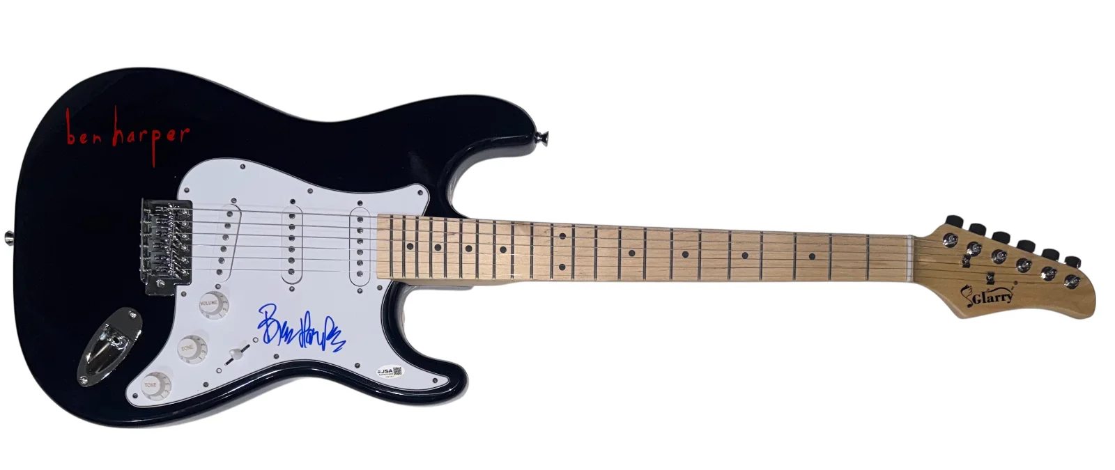 Ben Harper Signed Autograph Electric Guitar The Innocent Criminals JSA COA, изображение 2